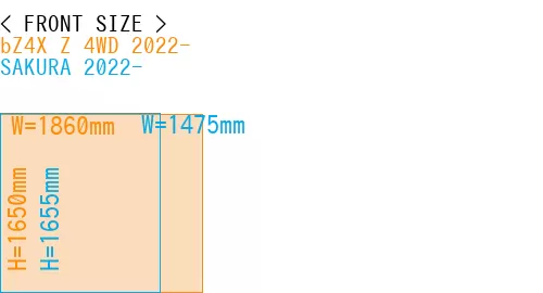 #bZ4X Z 4WD 2022- + SAKURA 2022-